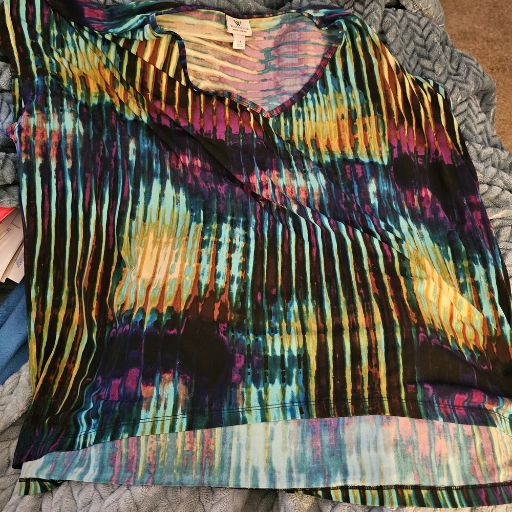 Vibrant Multicolor Women's Top